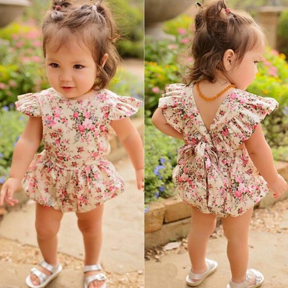 Other - Lily Floral Sunsuit Romper